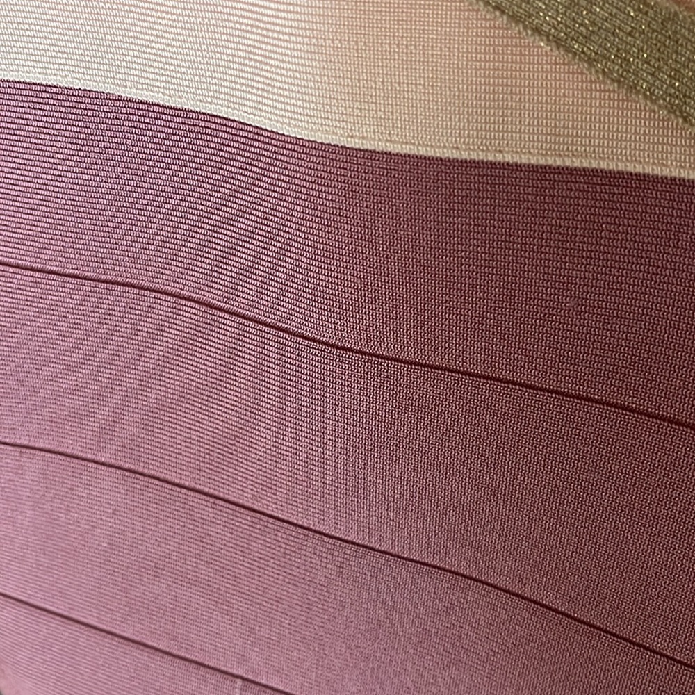 Bebe Crossover Bandage Dress - Picture 10 of 12